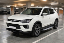 SsangYong Korando 2019– Boční nášlapy Vision New Grey (2 ks, hliník) fotografie 1