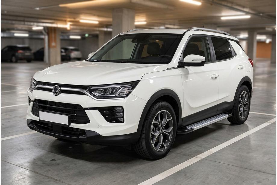 SsangYong Korando 2019– Boční nášlapy Vision New Grey (2 ks, hliník) Image