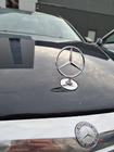 Mercedes E-class W211 2002–2009 Emblém zaměřovač (bez nápisu) fotografie 8