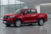 SsangYong Musso II 2018– Boční prahy Maya Red (2 ks, hliník) fotografie 1