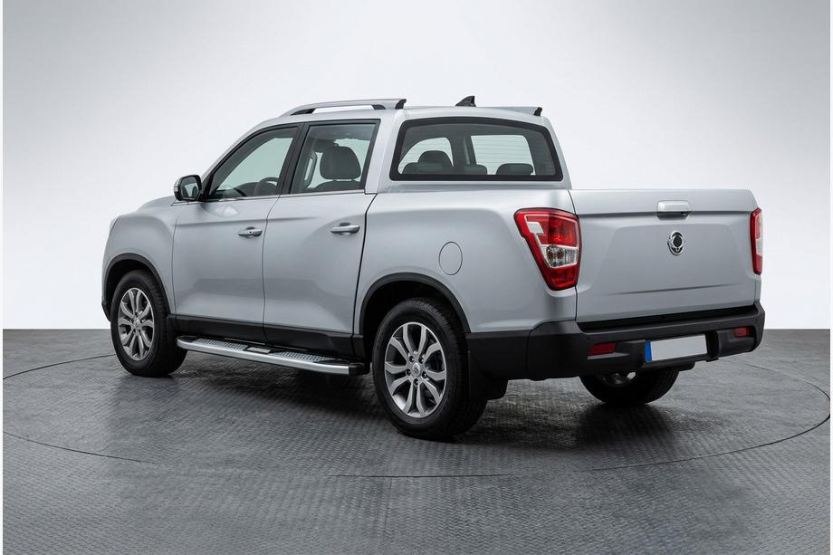 SsangYong Musso II 2018– Boční nášlapy Mevsim Grey (2 ks, hliník) Image