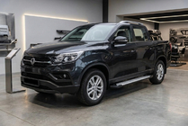 SsangYong Musso II 2018– Boční nášlapy Allmond Grey (2 ks, hliník) fotografie 1