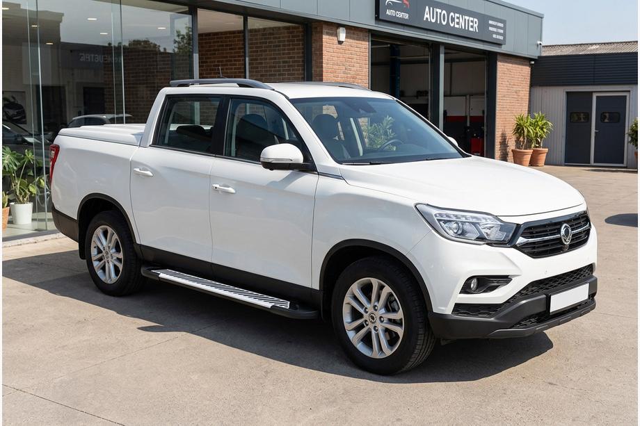 SsangYong Musso II 2018– Boční nášlapy Line (2 ks, hliník) Image