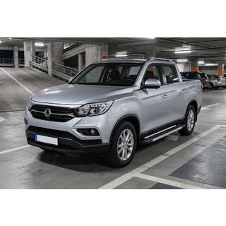 Boční nášlapy RedLine (2 ks, hliník) SsangYong Musso ІІ 2018– fotografie 1