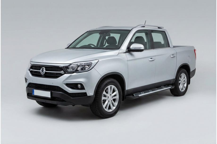 SsangYong Musso II 2018– Boční nášlapy Sunrise (2 ks, hliník) Image