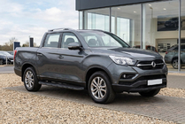 SsangYong Musso II 2018– Boční nášlapy Tayga Black (2 ks, hliník) fotografie 1
