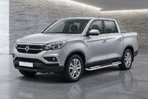 SsangYong Musso II 2018– Boční nášlapy Tayga V2 (2 ks, hliník) fotografie 1