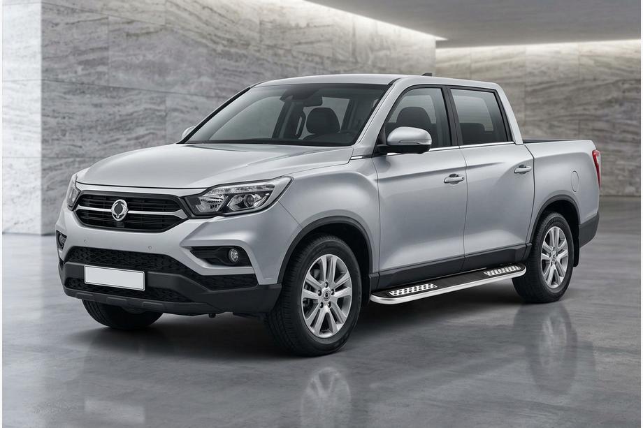 SsangYong Musso II 2018– Boční nášlapy Tayga V2 (2 ks, hliník) Image