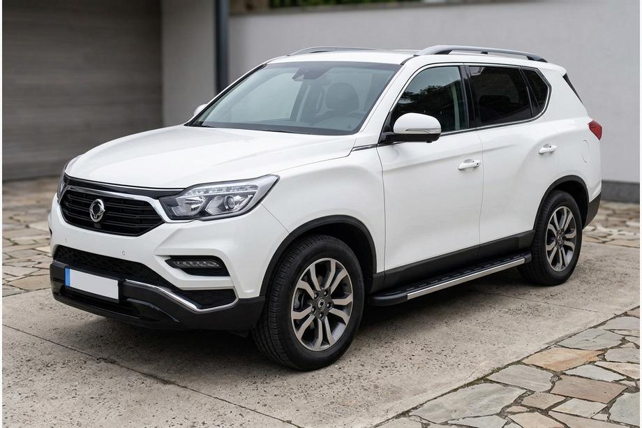SsangYong Rexton II 2017– Boční nášlapy Duru (2 ks, hliník) Image