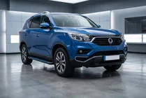 SsangYong Rexton II 2017– Boční nášlapy Maya Blue (2 ks, hliník) fotografie 1