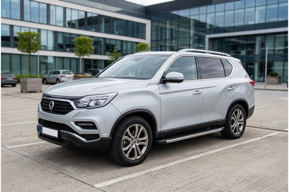 SsangYong Rexton II 2017– Boční nášlapy BlackLine (2 ks, hliník) Image