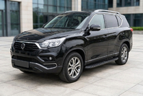SsangYong Rexton II 2017– Boční nášlapy Tayga Black (2 ks, hliník) fotografie 1