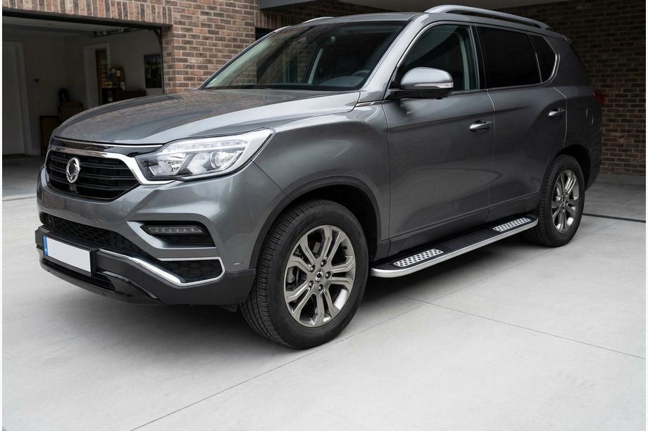 SsangYong Rexton II 2017– Boční nášlapy Tayga V2 (2 ks, hliník) Image