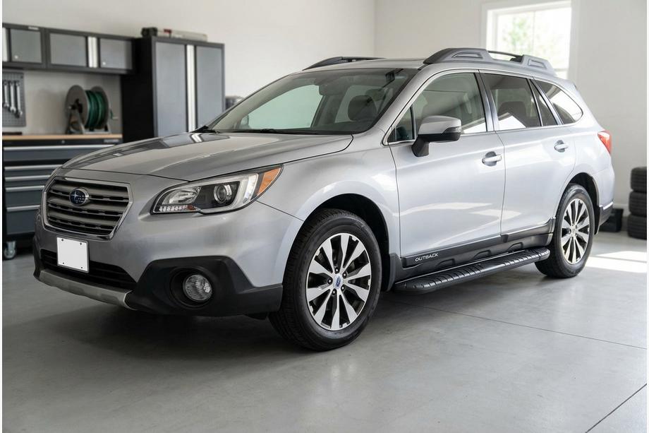 Subaru Outback 2014–2019 Boční nášlapy Bosphore Black (2 ks, hliník) Fotografie 1