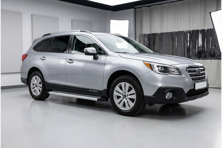 Subaru Outback 2014–2019 Boční prahy Maya V2 (2 ks, hliník) Image