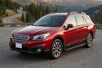 Subaru Outback 2014–2019 Boční prahy Maya Red (2 ks, hliník) fotografie 1
