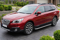 Subaru Outback 2014–2019 Boční nášlapy Maydos V1 (2 ks, hliník) fotografie 1