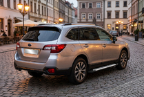 Subaru Outback 2014–2019 Boční nášlapy Line (2 ks, hliník) fotografie 1