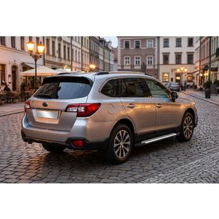 Boční nášlapy Line (2 ks, hliník) Subaru Outback 2014–2019 fotografie 1