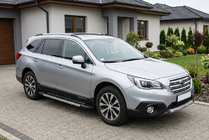 Subaru Outback 2014–2019 Boční nášlapy RedLine (2 ks, hliník) fotografie 1