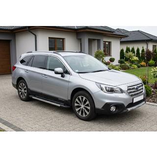Boční nášlapy RedLine (2 ks, hliník) Subaru Outback 2014–2019 fotografie 1