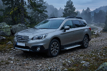 Subaru Outback 2014–2019 Boční nášlapy Vision New Grey (2 ks, hliník) fotografie 1