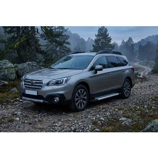 Boční nášlapy Vision New Grey (2 ks, hliník) Subaru Outback 2014–2019 fotografie 1