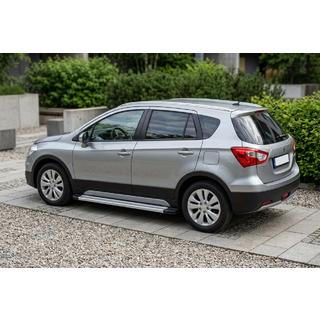 Boční prahy Maya V2 (2 ks, hliník) Suzuki SX4 S-Cross 2013–2016 fotografie 1