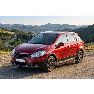 Boční prahy Maya Red (2 ks, hliník) Suzuki SX4 S-Cross 2013–2016 fotografie 1