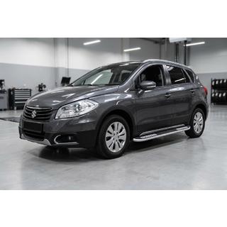 Boční nášlapy Tayga V2 (2 ks, hliník) Suzuki SX4 S-Cross 2013–2016 fotografie 1