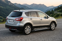 Suzuki SX4 S-Cross 2013–2016 Boční nášlapy Vision New Black (2 ks, hliník) fotografie 1
