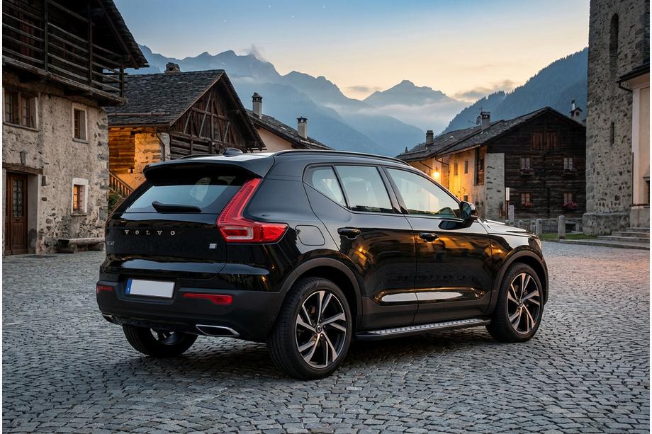 Volvo XC40 2018– Boční nášlapy Vision New Black (2 ks, hliník) Fotografie 1