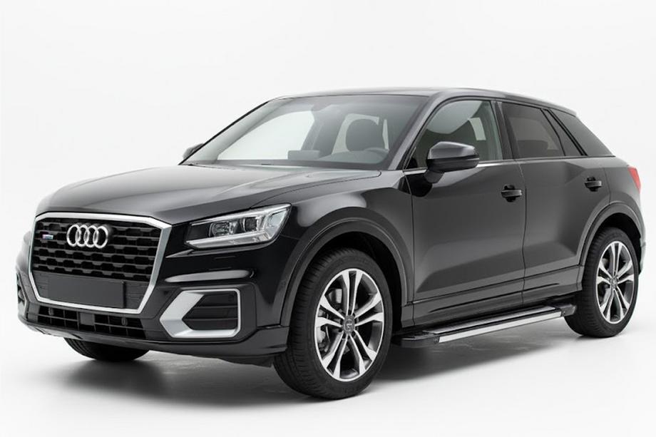 Audi Q2 2016– Boční nášlapy Rainbow (2 ks, hliník) Image