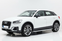 Audi Q2 2016– Boční nášlapy Tayga Grey (2 ks, hliník) fotografie 1