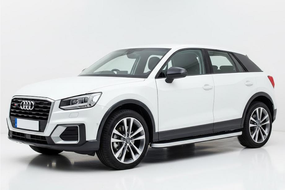 Audi Q2 2016– Boční nášlapy Tayga Grey (2 ks, hliník) Image