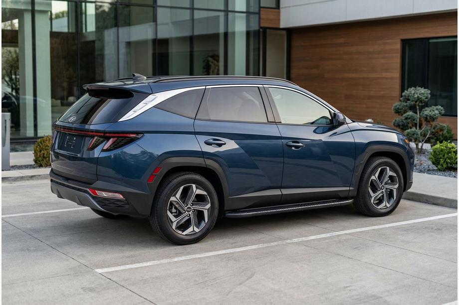 Hyundai Tucson NX4 2021– Boční nášlapy Bosphore Black (2 ks, hliník) Image