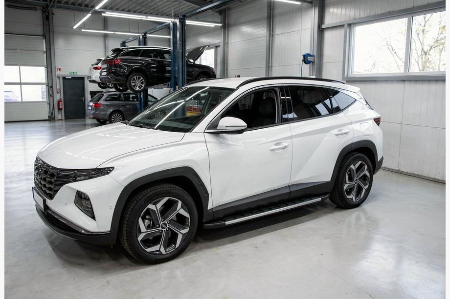 Hyundai Tucson NX4 2021– Boční nášlapy Duru (2 ks, hliník) Image