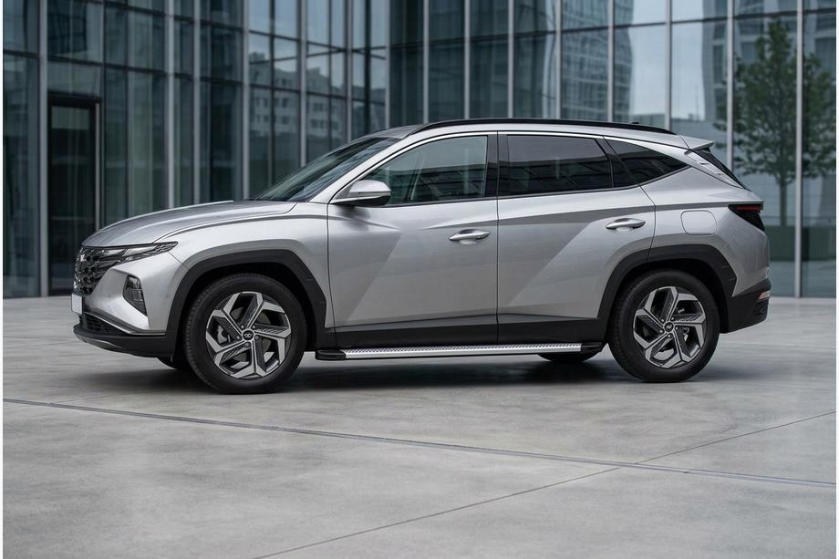 Hyundai Tucson NX4 2021– Boční prahy Maya V2 (2 ks, hliník) Image