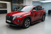 Hyundai Tucson NX4 2021– Boční prahy Maya Red (2 ks, hliník) fotografie 1