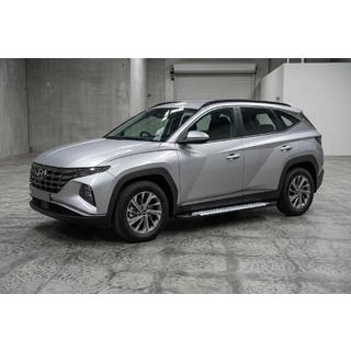 Boční nášlapy Allmond Grey (2 ks, hliník) Hyundai Tucson NX4 2021– fotografie 1