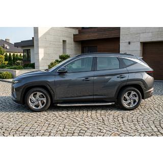 Boční nášlapy BlackLine (2 ks, hliník) Hyundai Tucson NX4 2021– fotografie 1