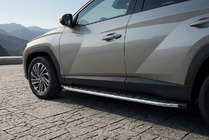 Hyundai Tucson NX4 2021– Boční nášlapy Fullmond (2 ks, hliník) fotografie 1