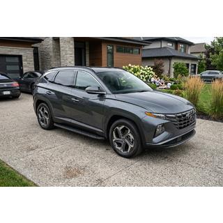 Boční nášlapy Tayga Black (2 ks, hliník) Hyundai Tucson NX4 2021– fotografie 1