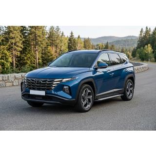 Boční nášlapy Vision New Black (2 ks, hliník) Hyundai Tucson NX4 2021– fotografie 1