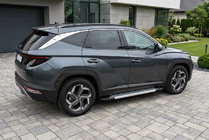 Hyundai Tucson NX4 2021– Boční nášlapy Vision New Grey (2 ks, hliník) fotografie 1