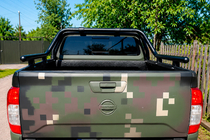 Mazda BT-50 2007–2012 Ochranný rám korby (černý) fotografie 5