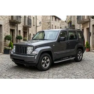 Boční nášlapy Bosphore Grey (2 ks, hliník) Jeep Cherokee/Liberty 2007–2013 fotografie 1