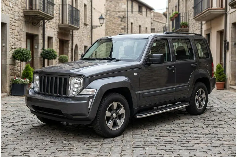 Jeep Cherokee/Liberty 2007–2013 Boční nášlapy Bosphore Grey (2 ks, hliník) Image