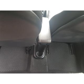 EVA autokoberce (černé) Renault Captur 2013–2019 fotografie 4