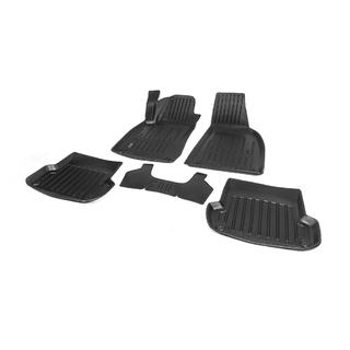 Gumové autokoberce Stingray 3D (5 ks, polyuretan) Audi A4 B6 2000–2004 fotografie 2